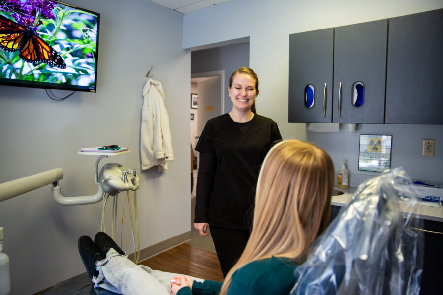 Central PA Dentist in Etters PA, Smiling Dental Assistant